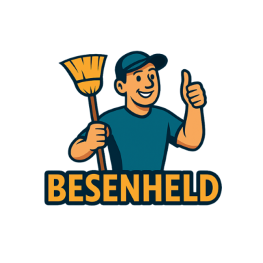 Besenheld Logo Entrümpelungen, Haushaltsauflösungen und mehr.