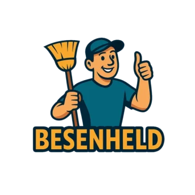 Besenheld Logo Entrümpelungen, Haushaltsauflösungen und mehr.